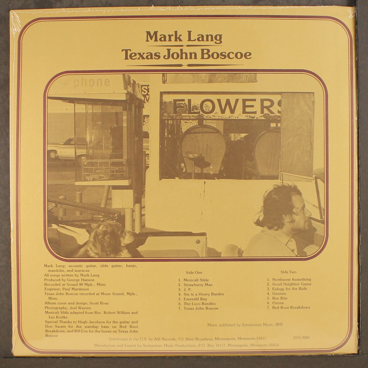 texas john boscoe by MARK LANG