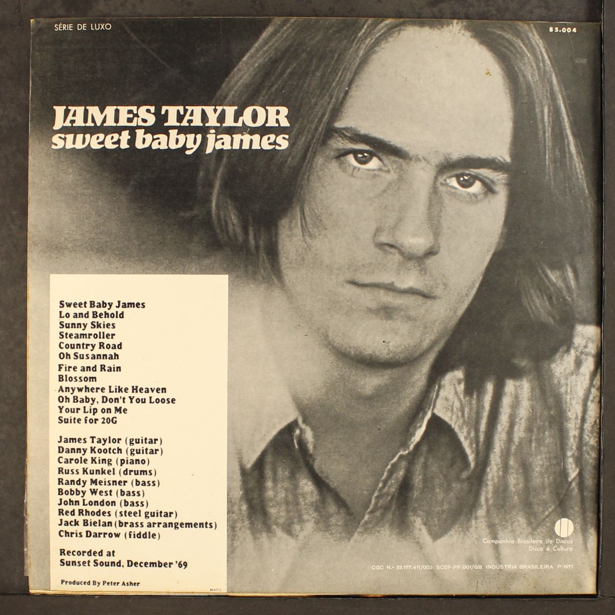 sweet baby james by JAMES TAYLOR