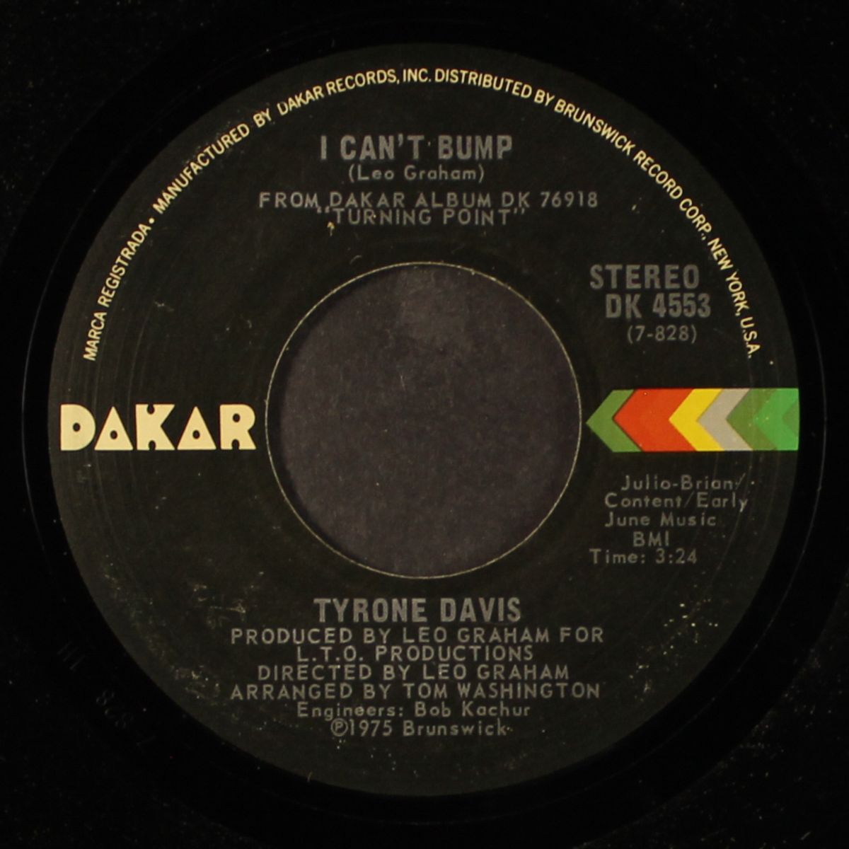 so good (to be home with you) / i can't bump by TYRONE DAVIS