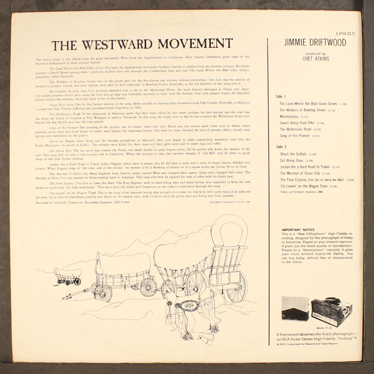 the westward movement by JIMMY DRIFTWOOD