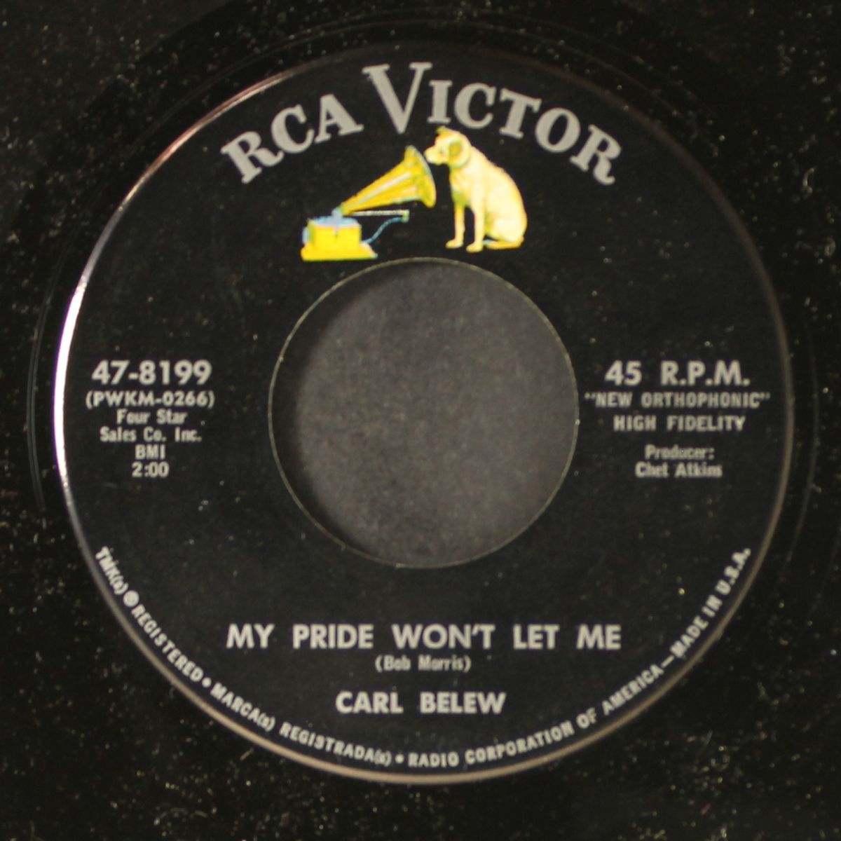 my pride won't let me / i can't stand to look by CARL BELEW