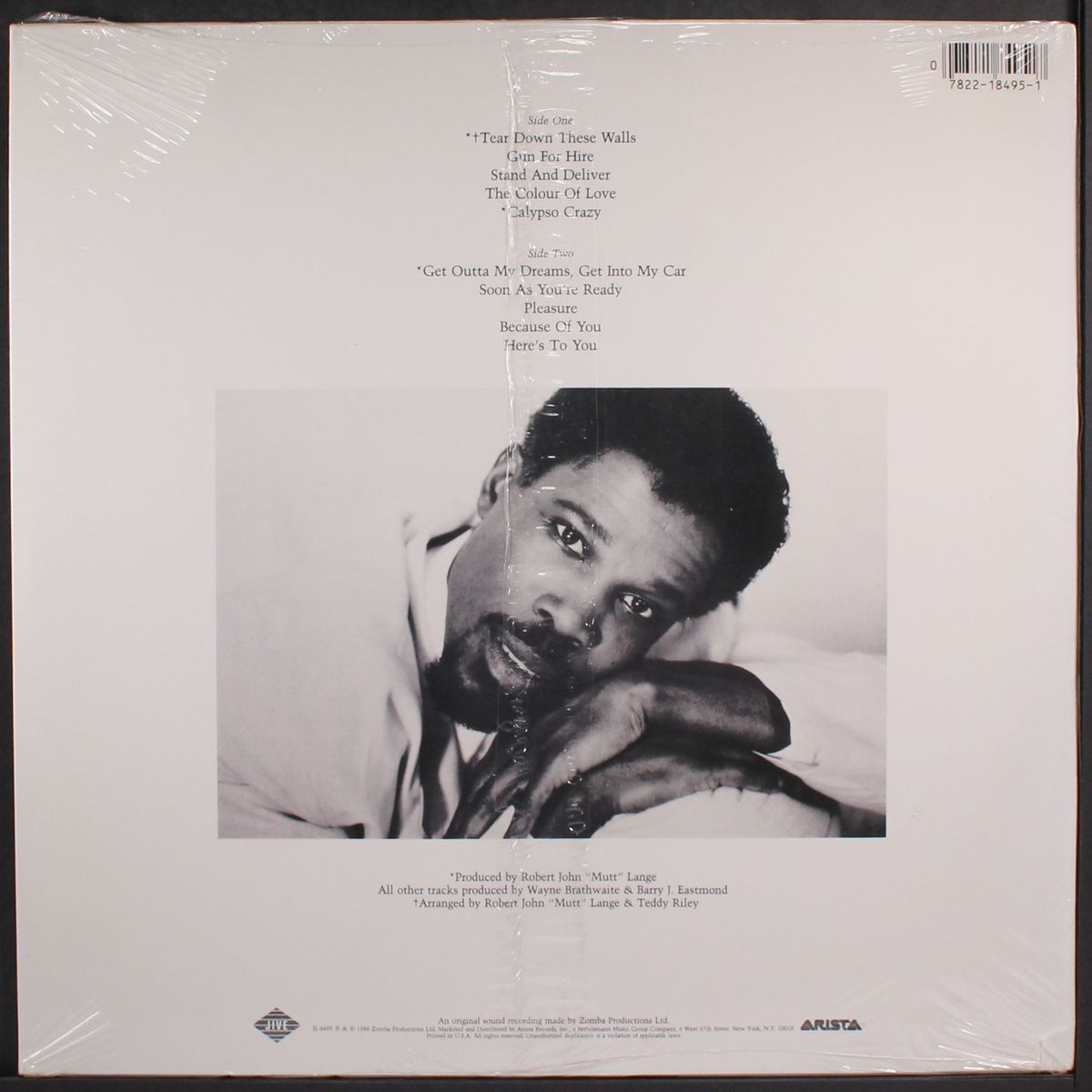 tear down these walls by BILLY OCEAN