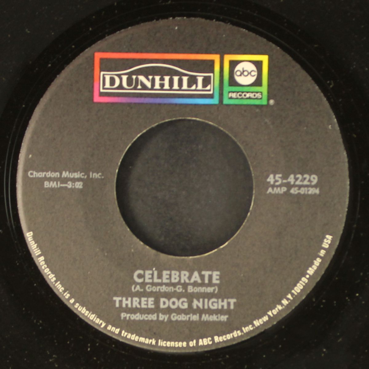 celebrate / feeling alright by THREE DOG NIGHT
