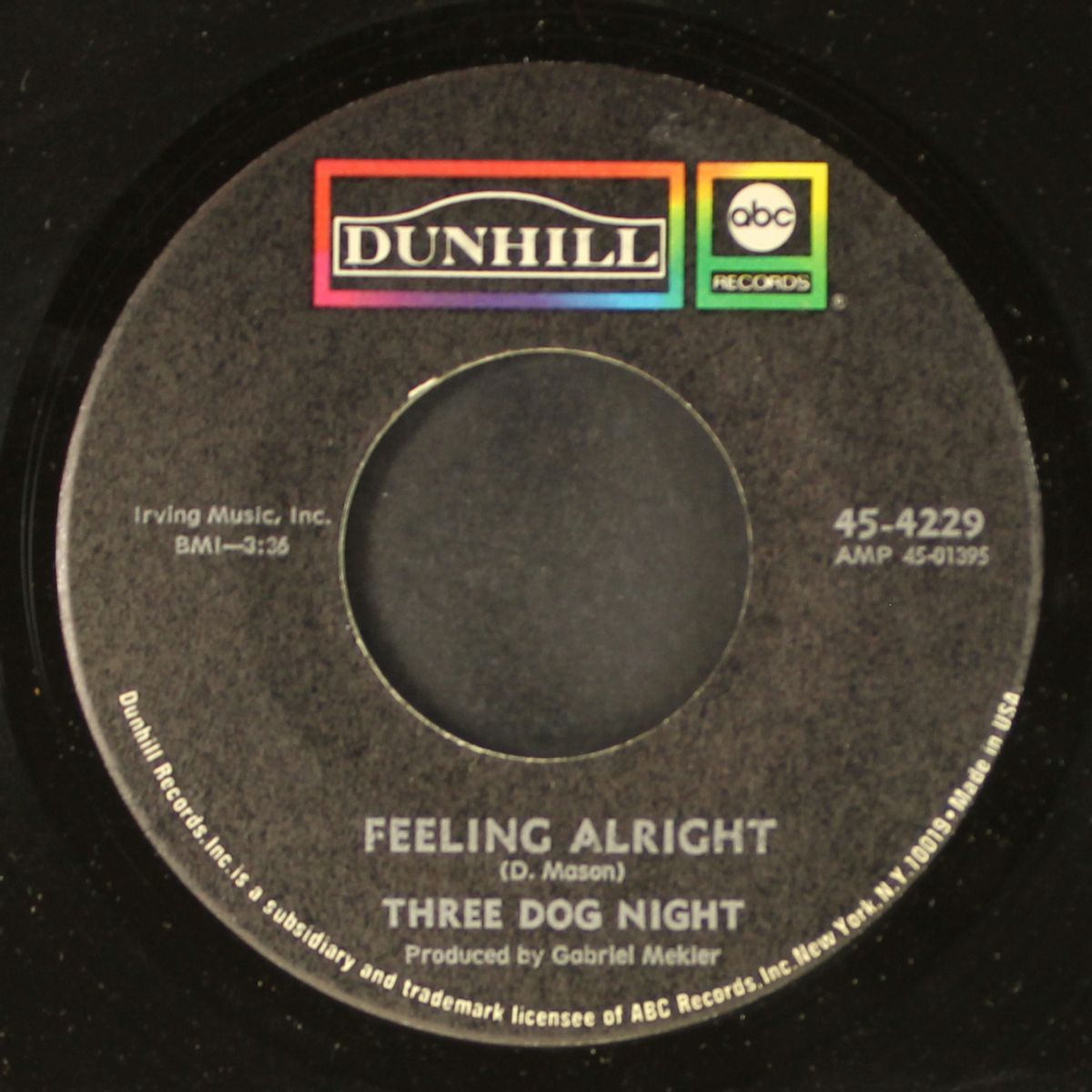 celebrate / feeling alright by THREE DOG NIGHT
