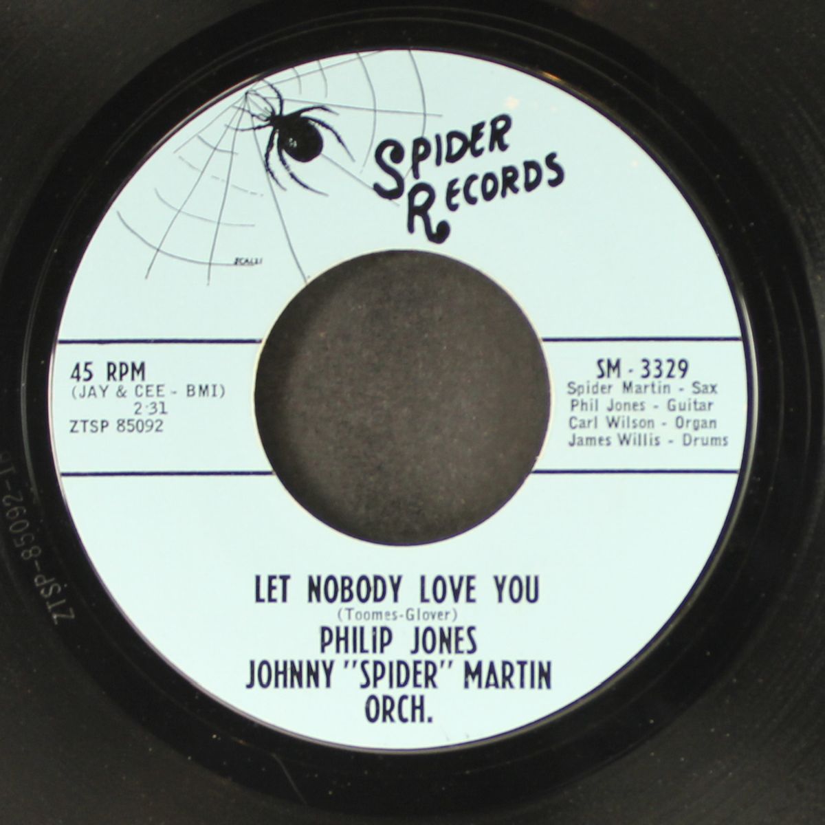 hey, let's everybody twist / let nobody love you by PHILIP JONES