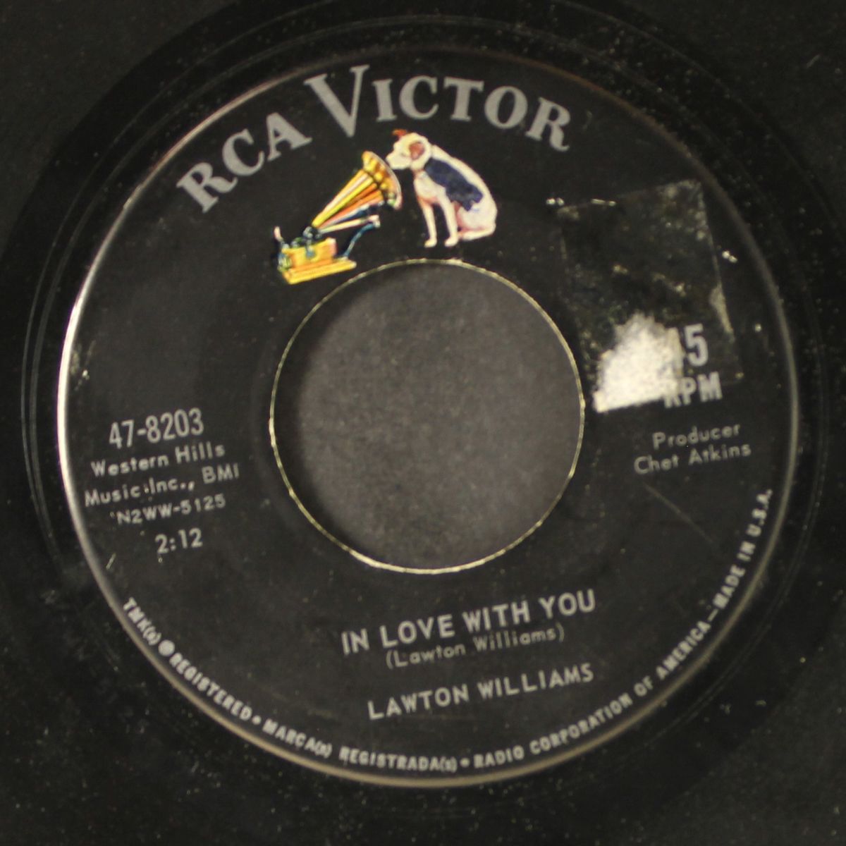 mountain of a man / in love with you by LAWTON WILLIAMS