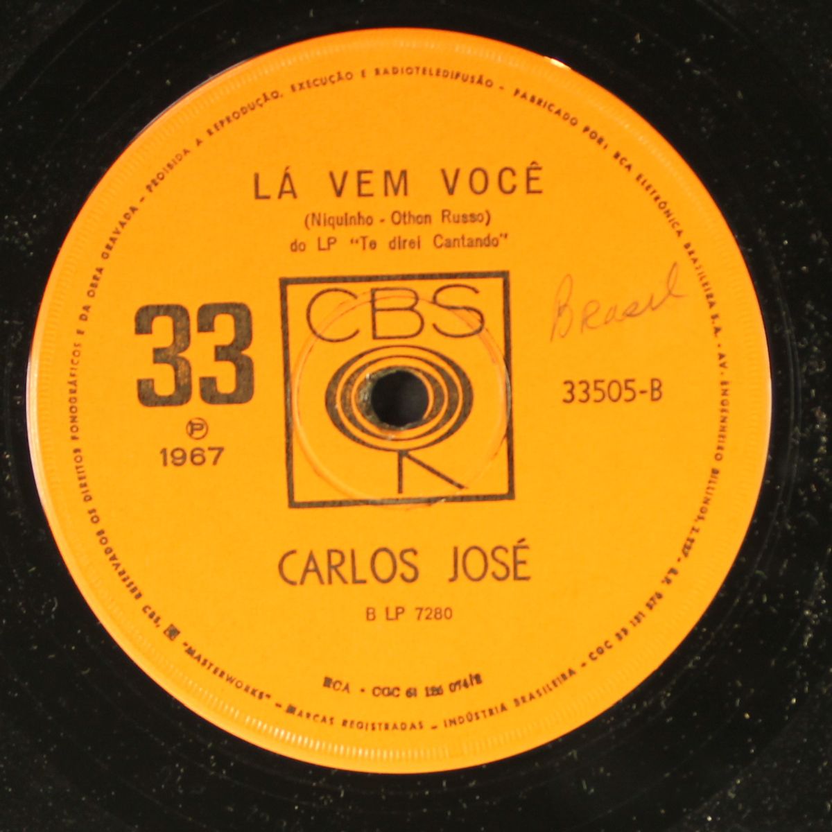 pranto do adeus / la vem voce by CARLOS JOSE