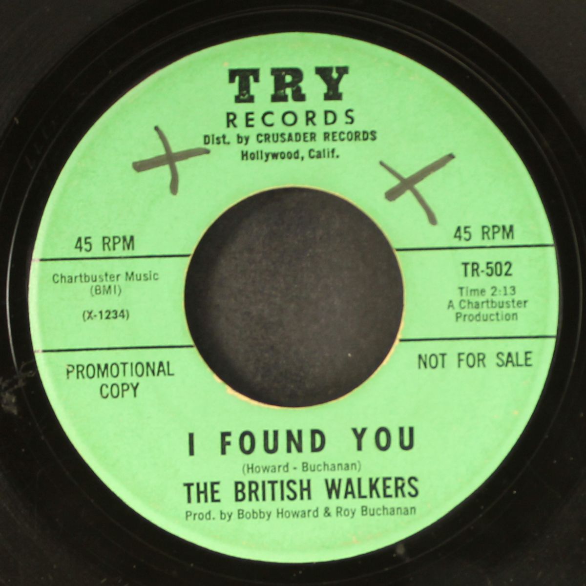 i found you / diddley daddy by BRITISH WALKERS