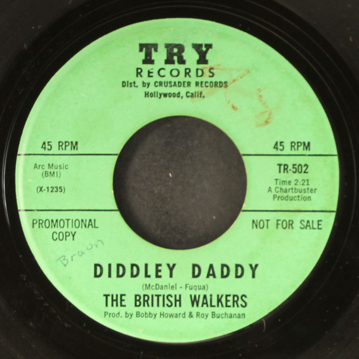 i found you / diddley daddy by BRITISH WALKERS