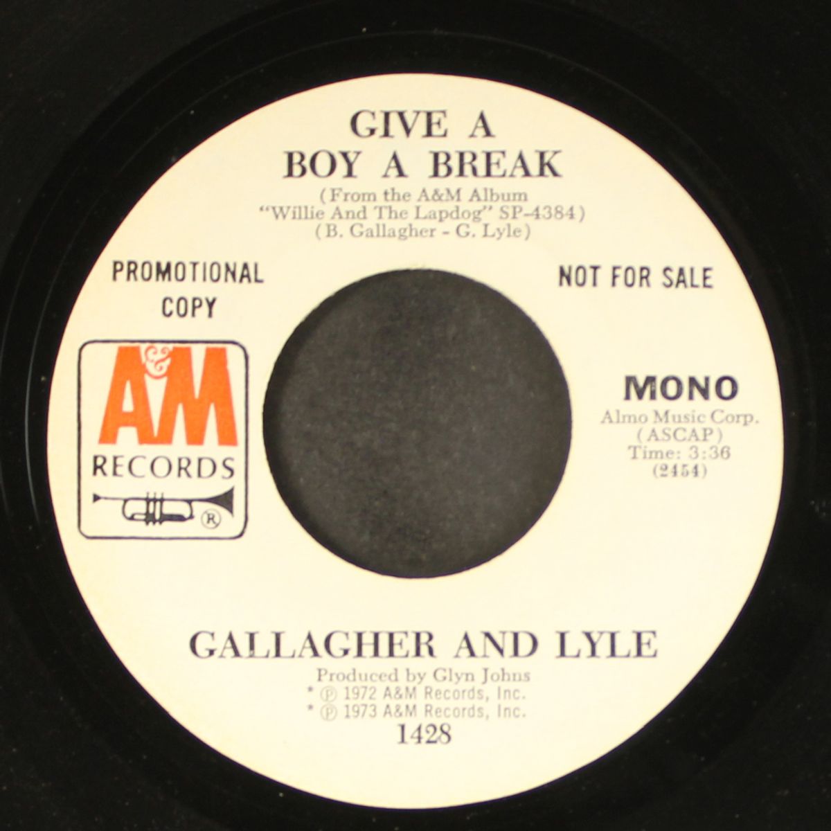 give a boy a break by GALLAGHER & LYLE