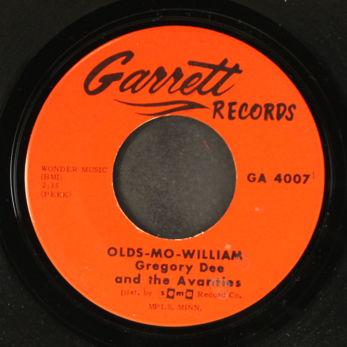 olds mo williams / ain't got no home by GREGORY DEE & AVANTIES
