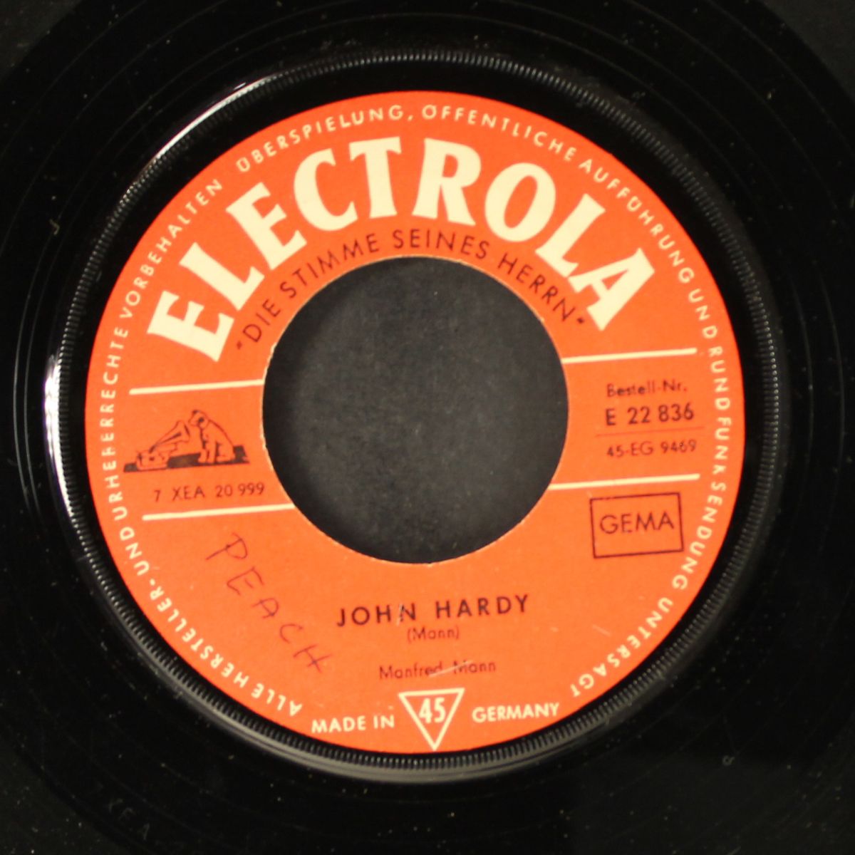sha la la / john hardy by MANFRED MANN