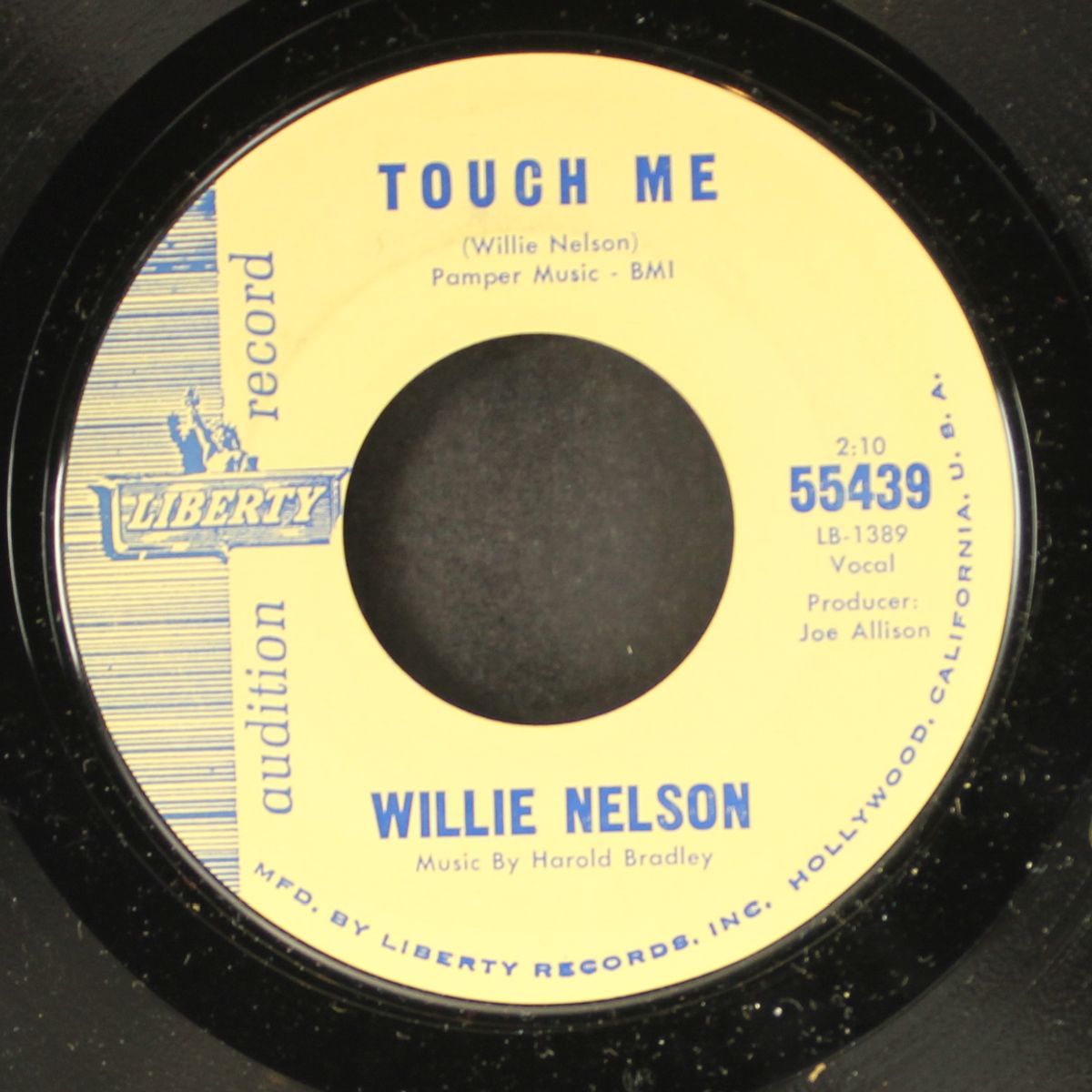 touch me / where my house lives by WILLIE NELSON