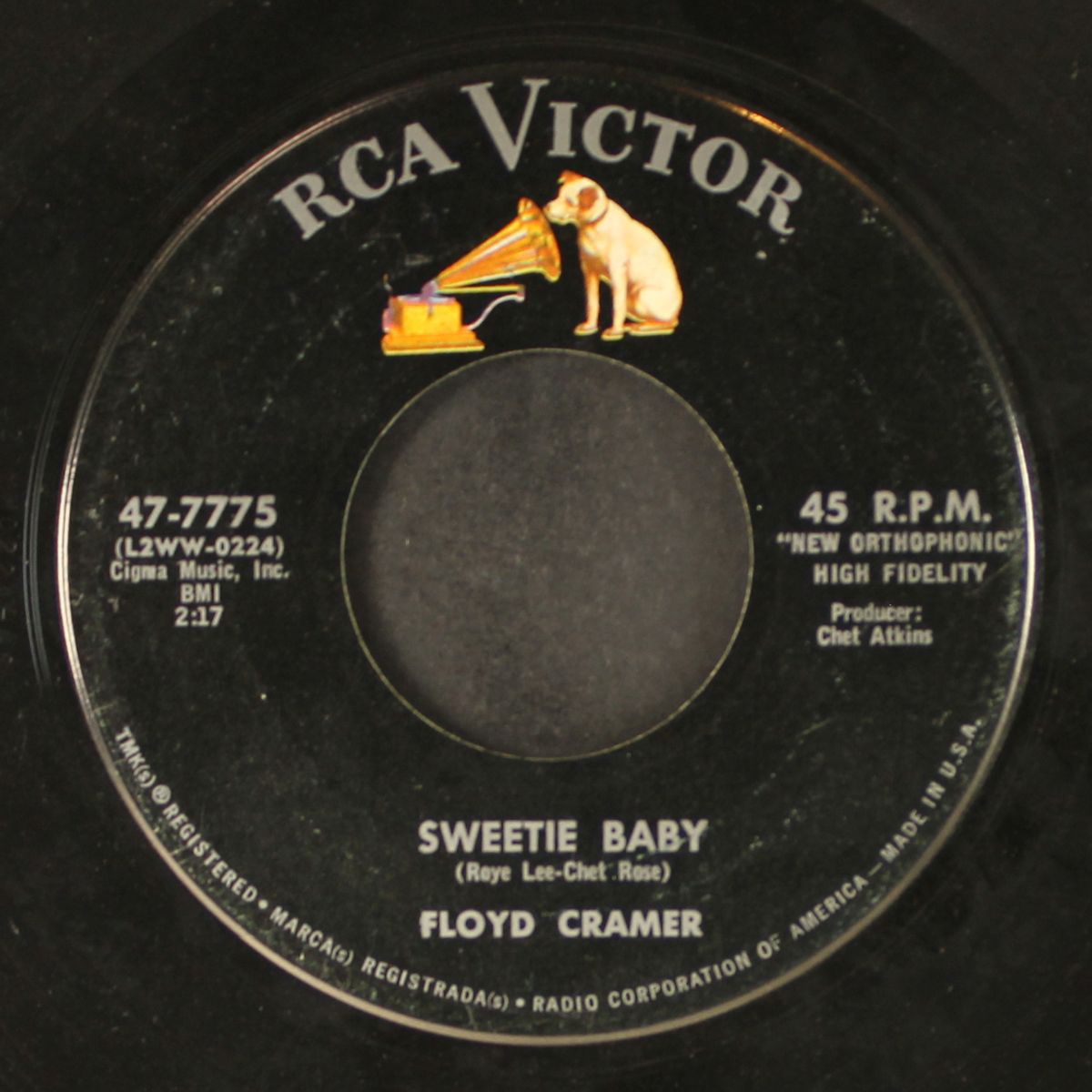 last date / sweetie baby by FLOYD CRAMER