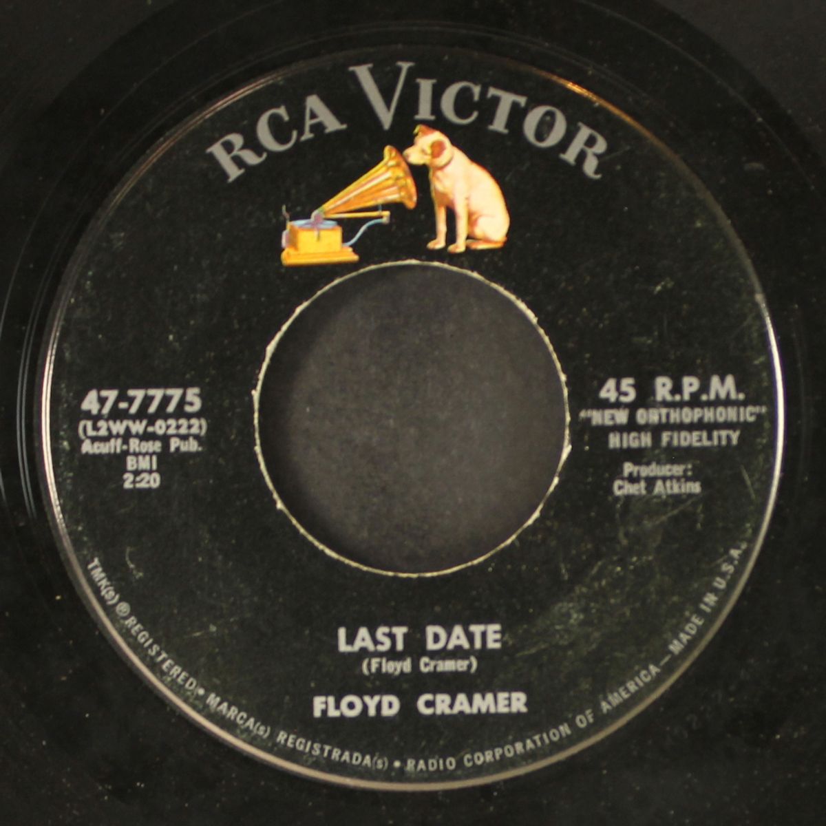 last date / sweetie baby by FLOYD CRAMER