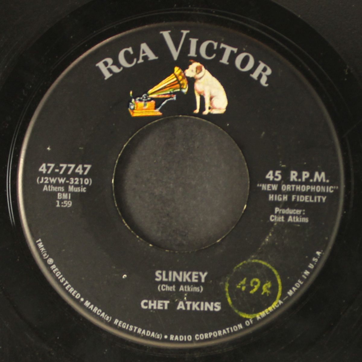 rainbow's end / slinkey by CHET ATKINS