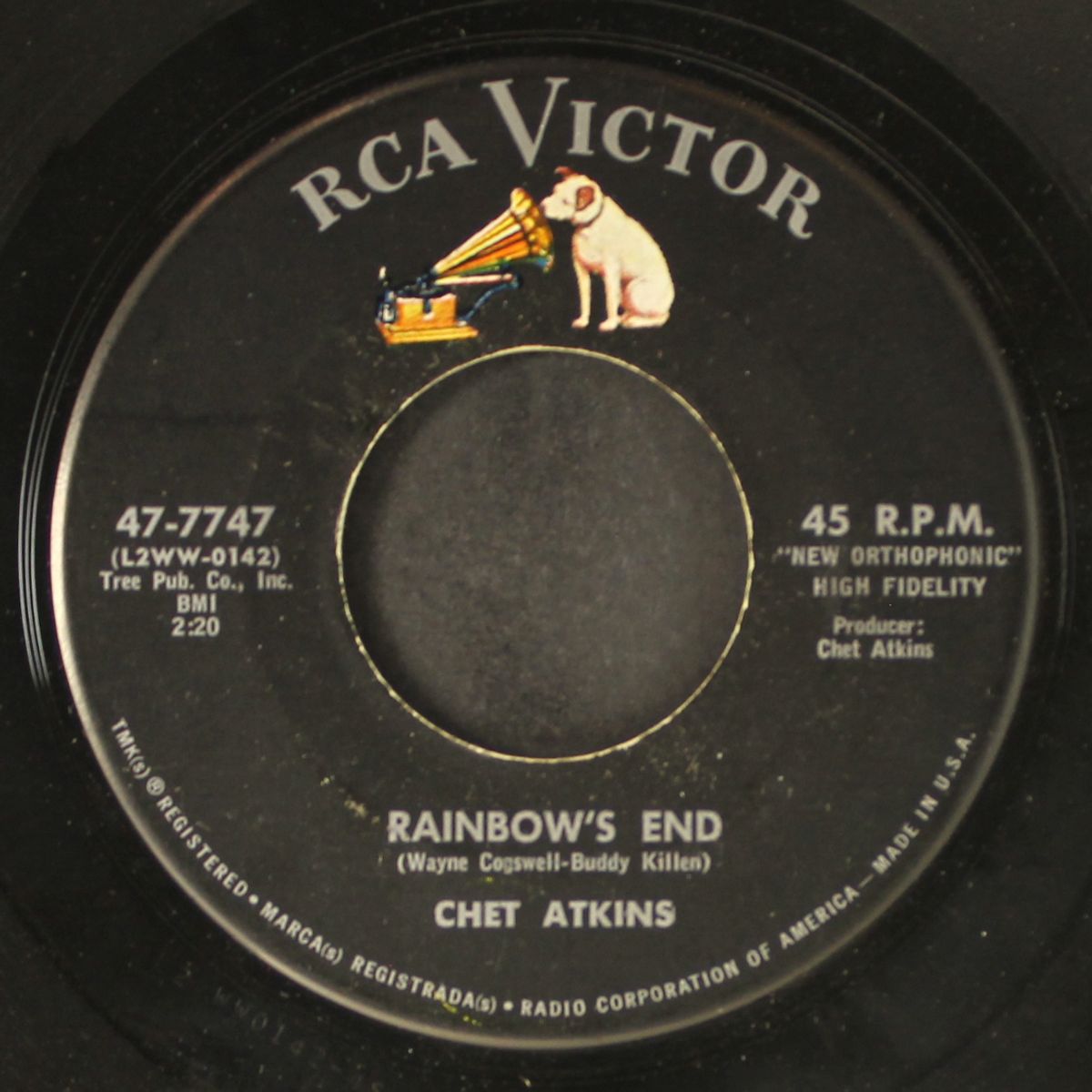 rainbow's end / slinkey by CHET ATKINS
