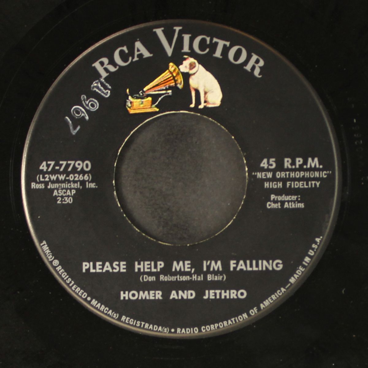 please help me, i'm falling / itsy bitsy teenie weenie yellow polkadot by HOMER & JETHRO