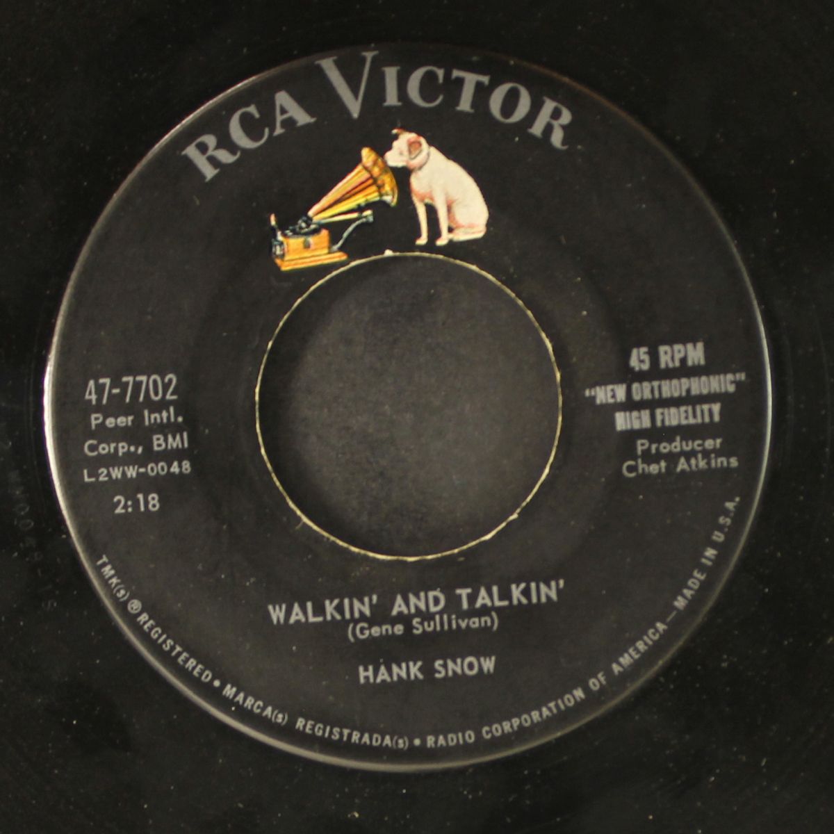 walkin' and talkin' by HANK SNOW