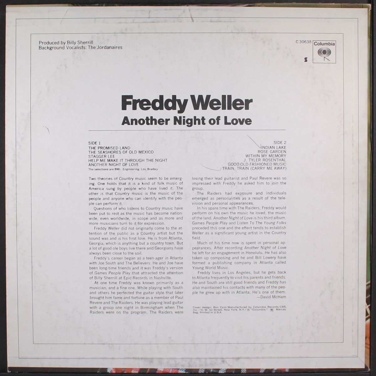 another night of love by FREDDY WELLER