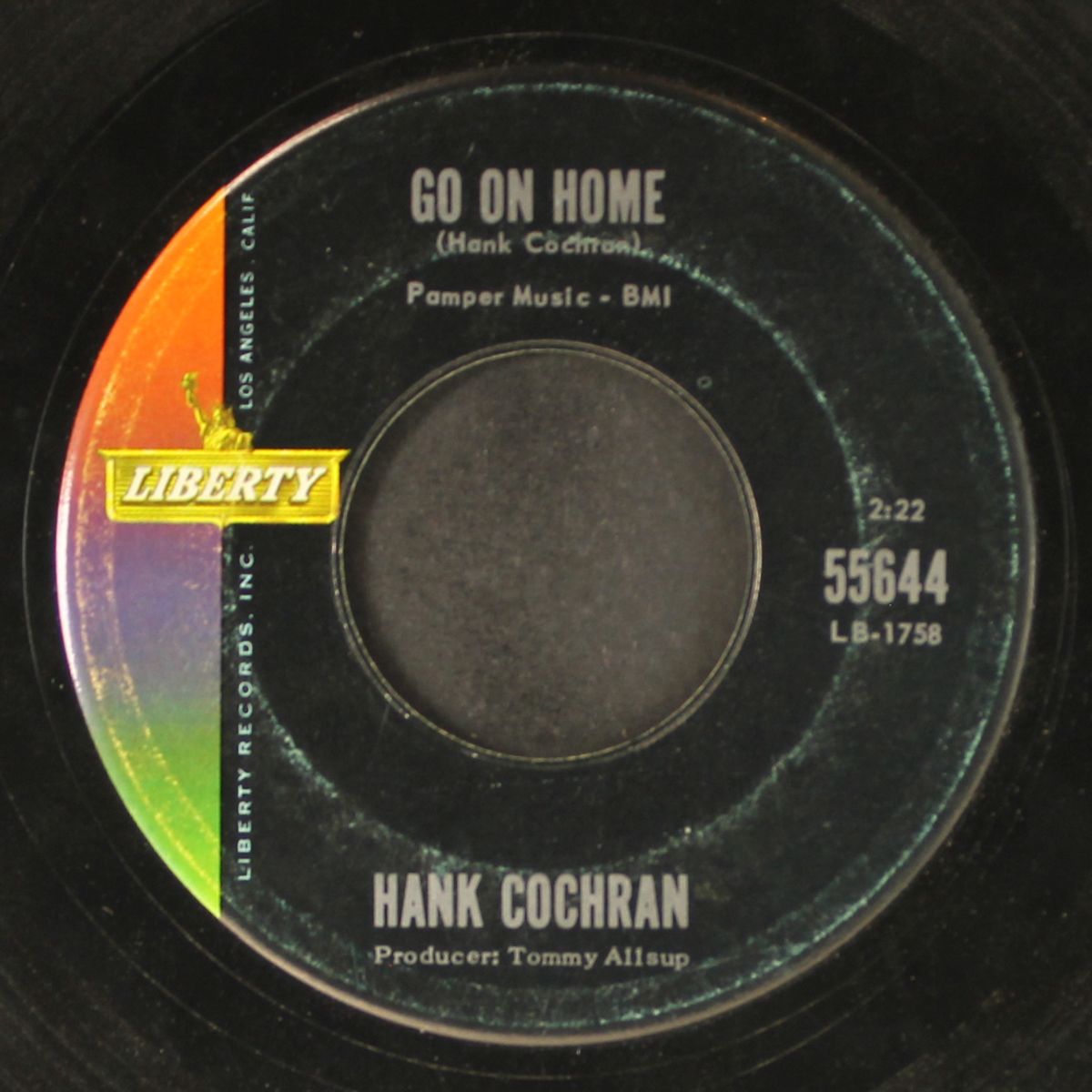 tootsie's orchid lounge / go on home by HANK COCHRAN