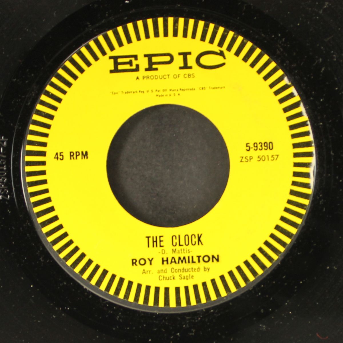 the clock / i get the blues when it rains by ROY HAMILTON