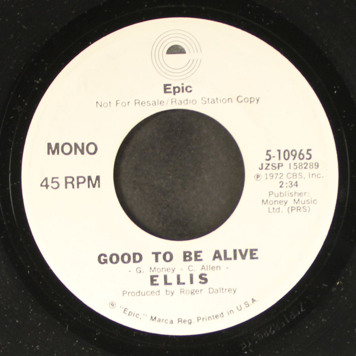 good to be alive by ELLIS