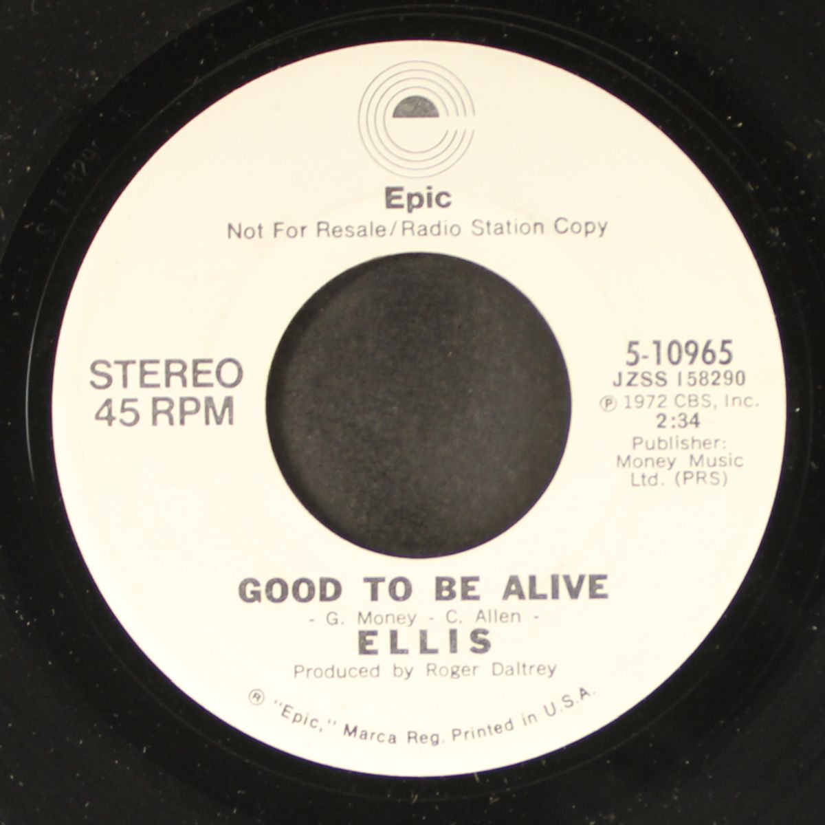 good to be alive by ELLIS