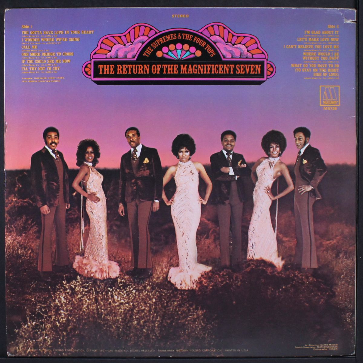 the return of the magnificent seven by SUPREMES & FOUR TOPS