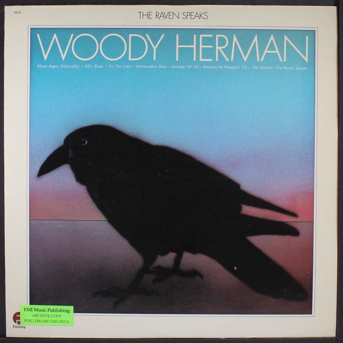 the raven speaks by WOODY HERMAN
