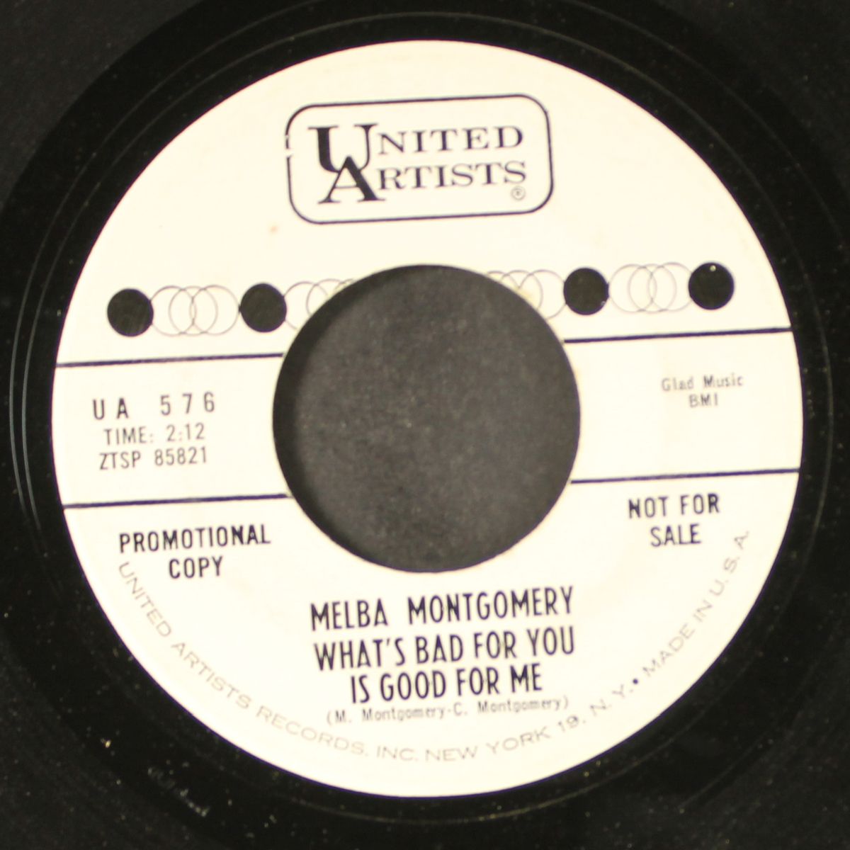 hall of shame / what's bad for you is good for me by MELBA MONTGOMERY
