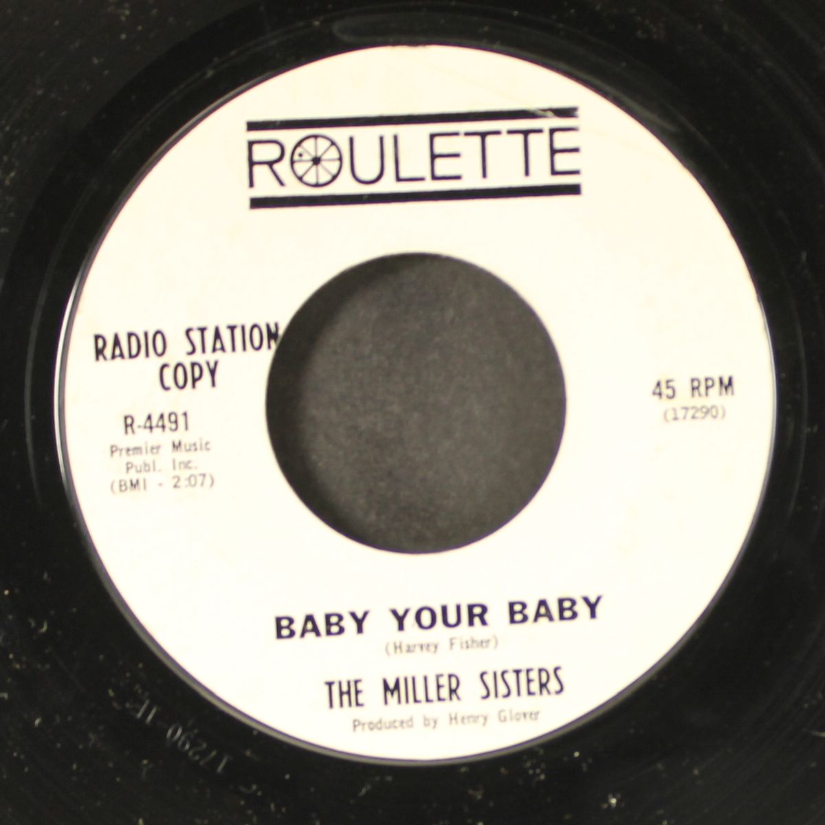 silly girl / baby your baby by MILLER SISTERS