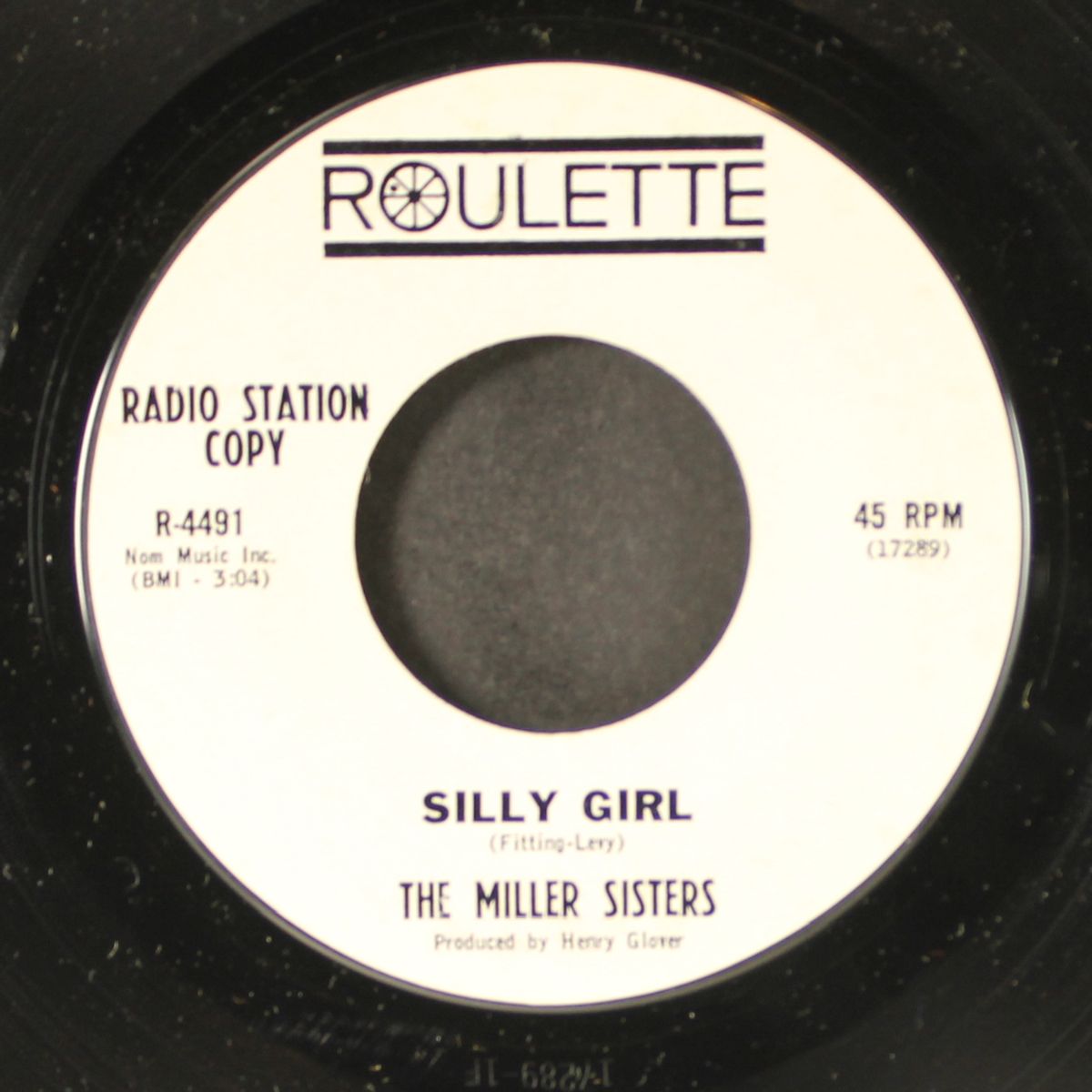 silly girl / baby your baby by MILLER SISTERS