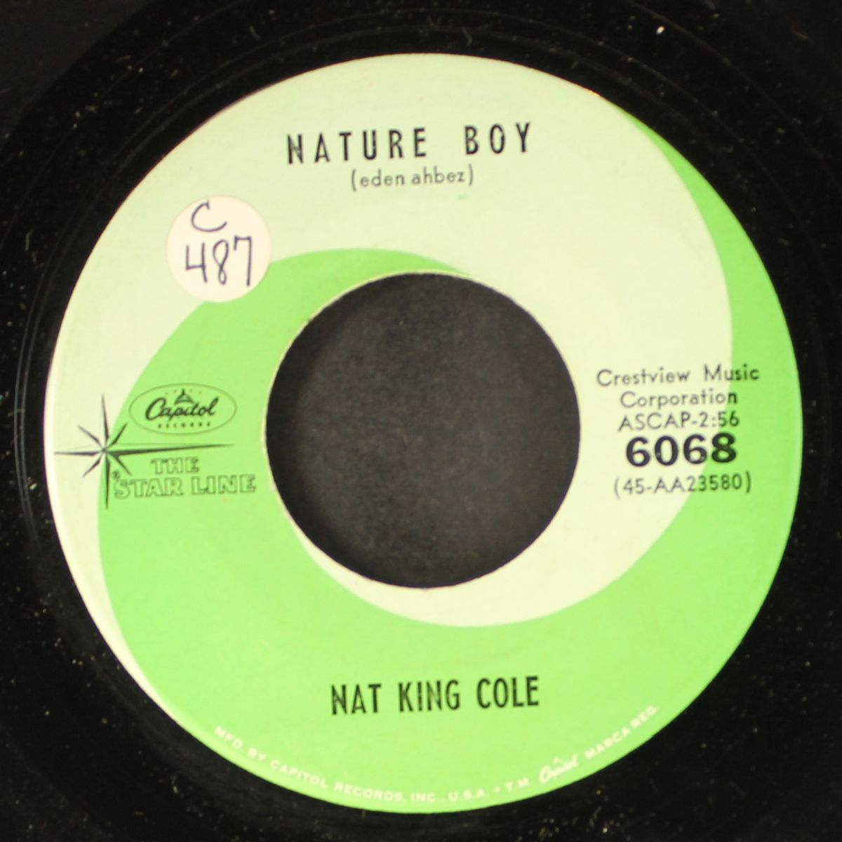 nature boy / sweet lorraine by NAT "KING" COLE