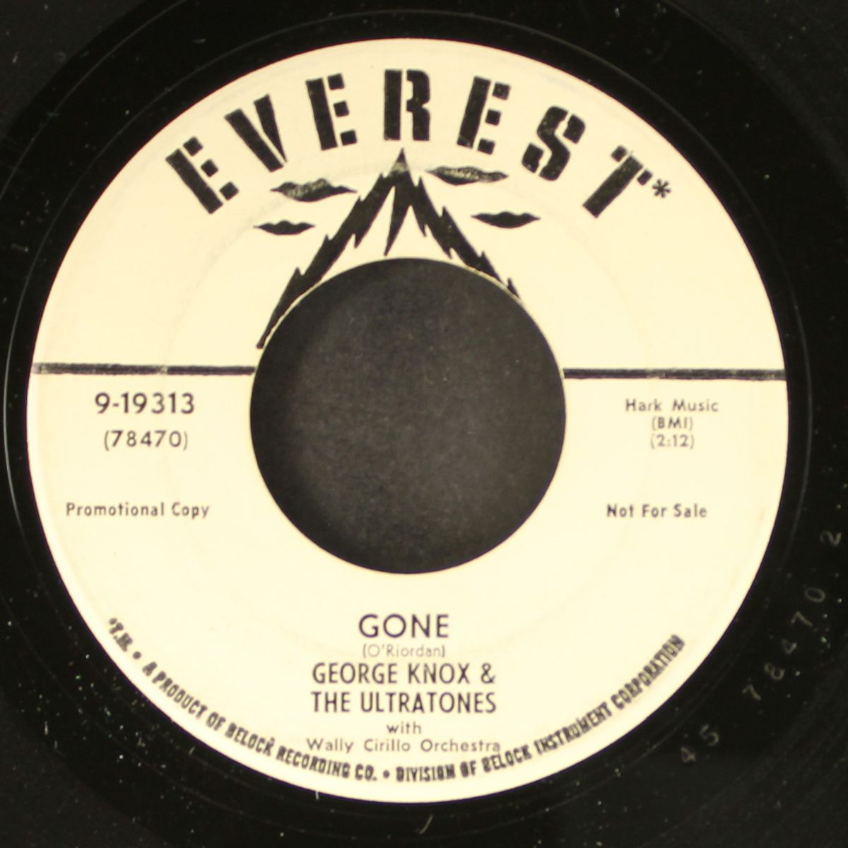 gone / blessings by GEORGE KNOX & ULTRATONES
