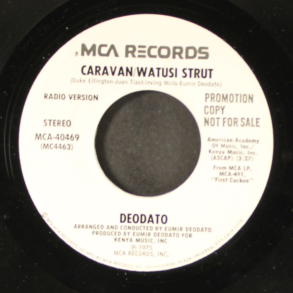 watusi strut / caravan/watusi strut by DEODATO