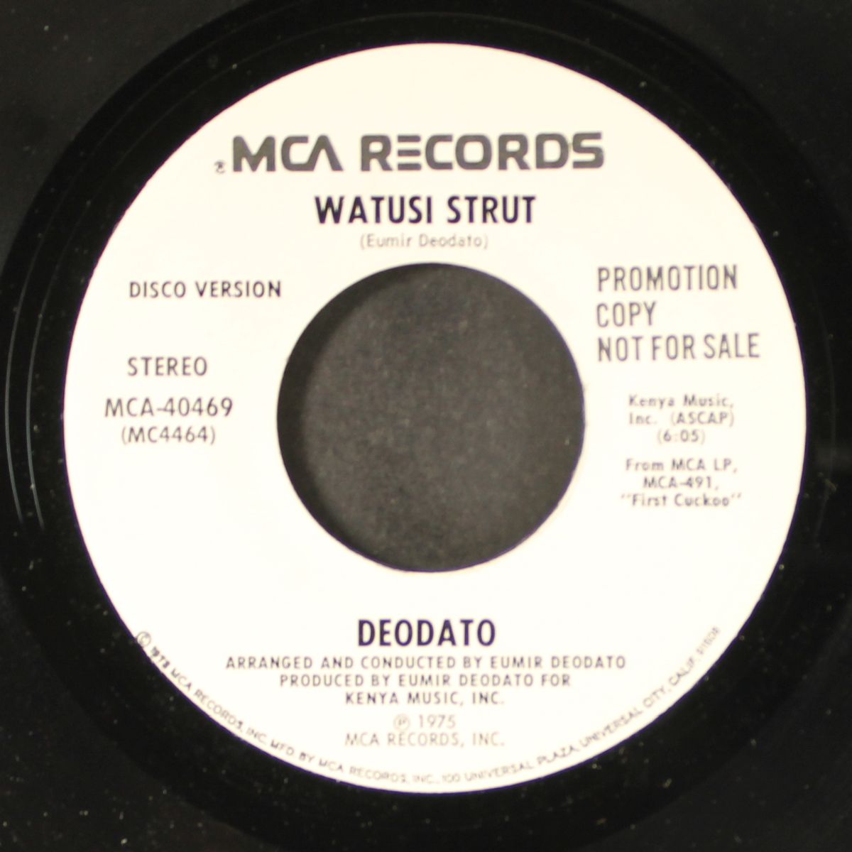 watusi strut / caravan/watusi strut by DEODATO