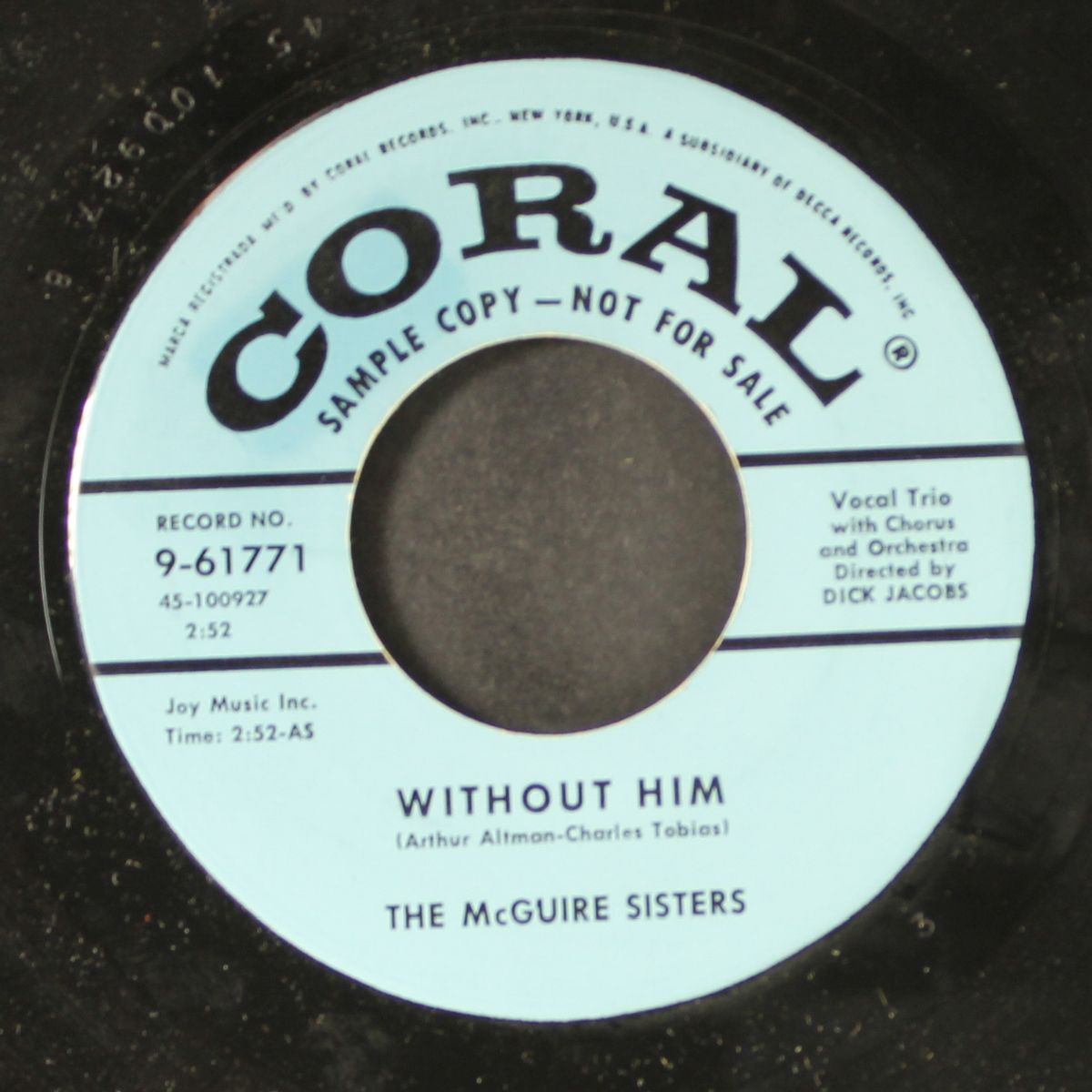 kid stuff by MCGUIRE SISTERS