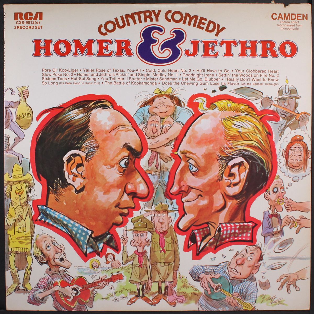 country comedy by HOMER & JETHRO