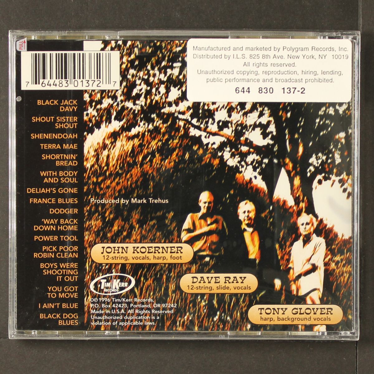 one foot in the groove by KOERNER, RAY & GLOVER