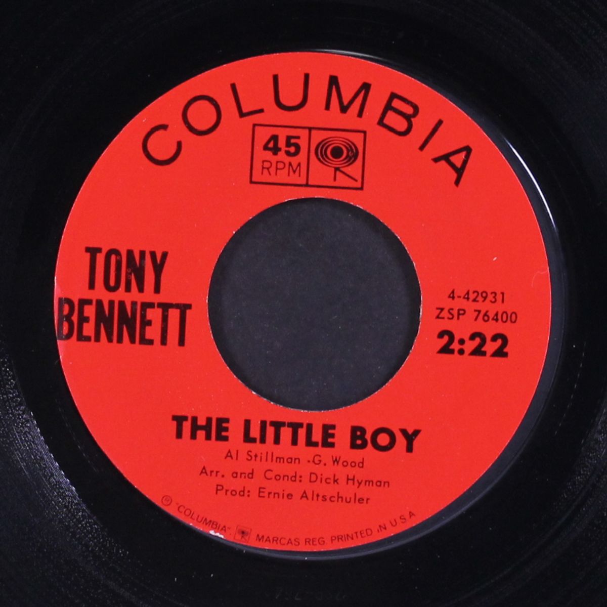 the moment of truth / the little boy by TONY BENNETT
