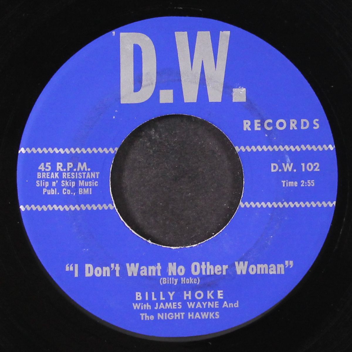 i wonder / i don't want no other woman by BILLY HOKE