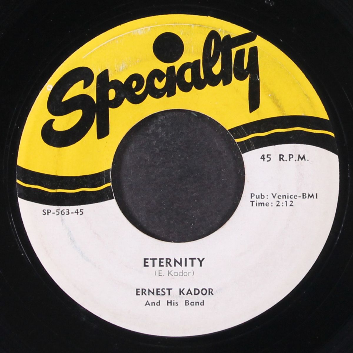 do, baby do / eternity by ERNEST KADOR