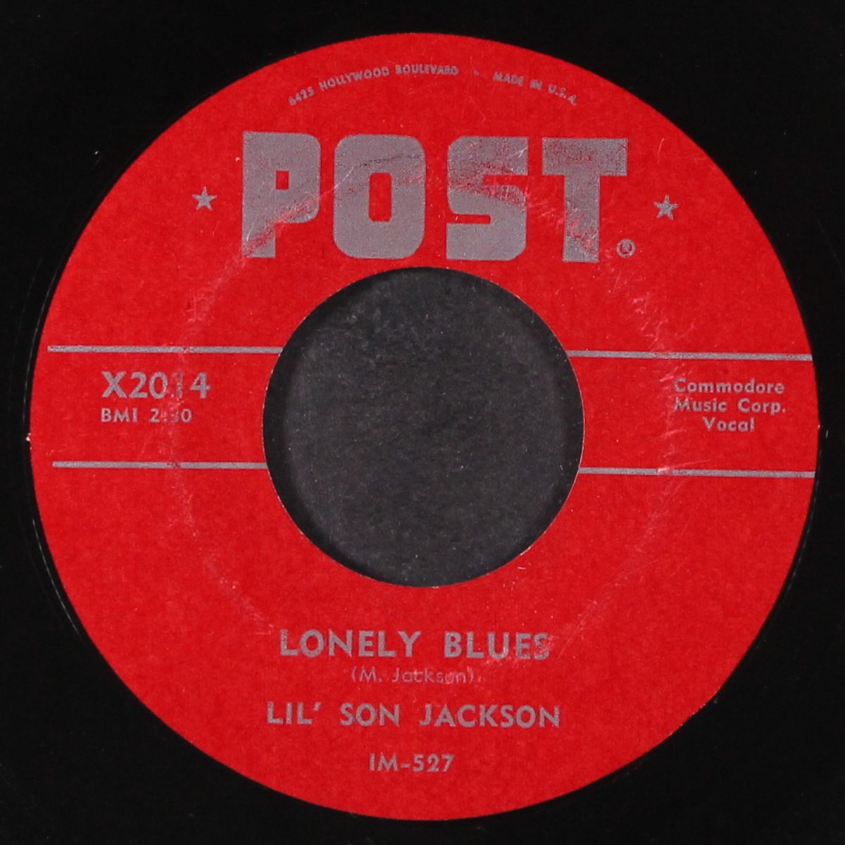 lonely blues / no money by LIL' SON JACKSON