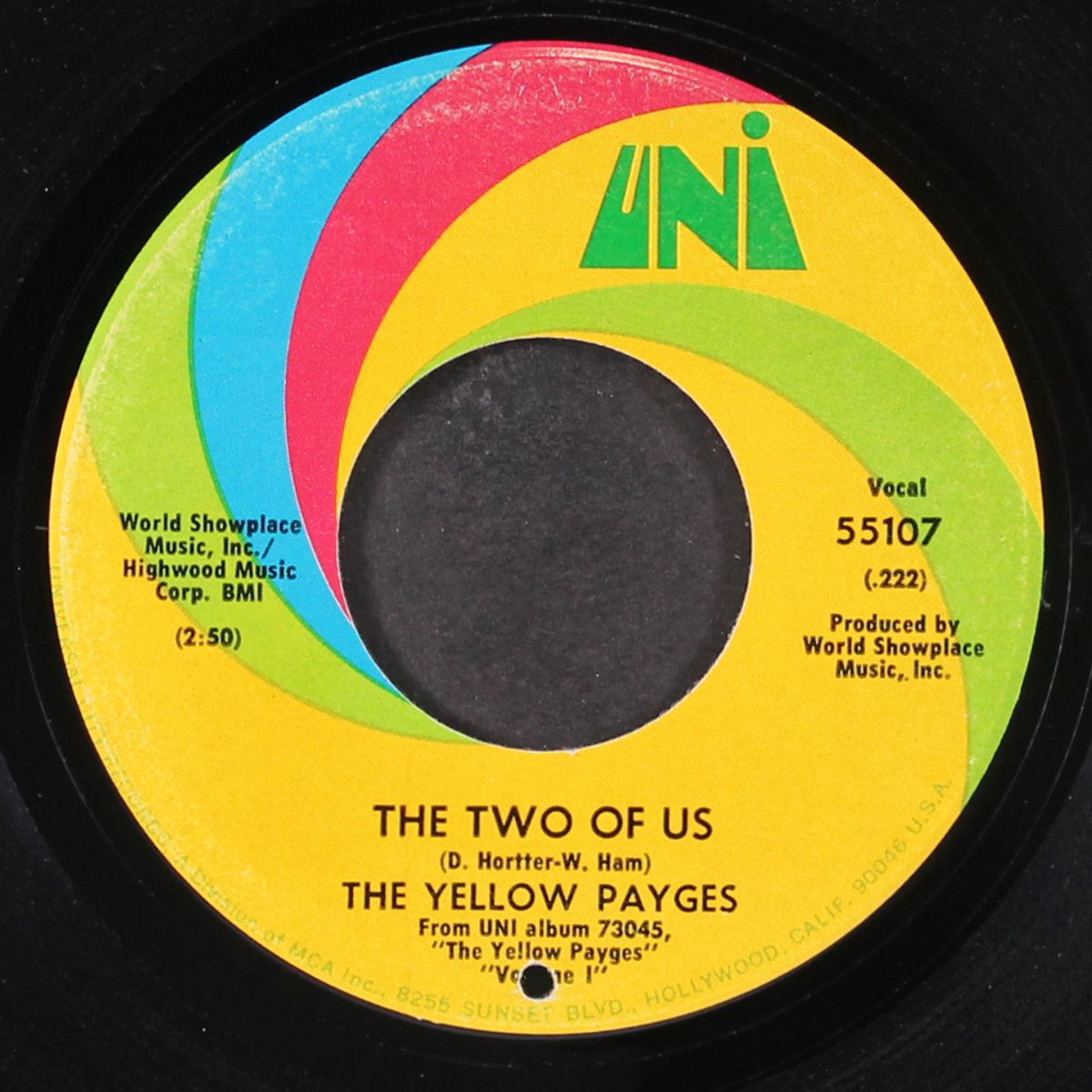 never put away my love for you / the two of us by YELLOW PAYGES