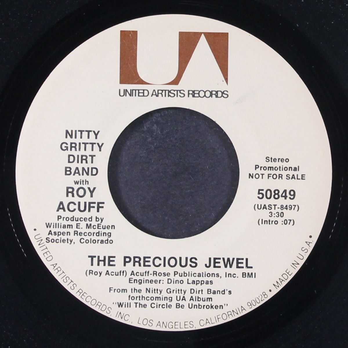 i saw the light / precious jewel by NITTY GRITTY DIRT BAND