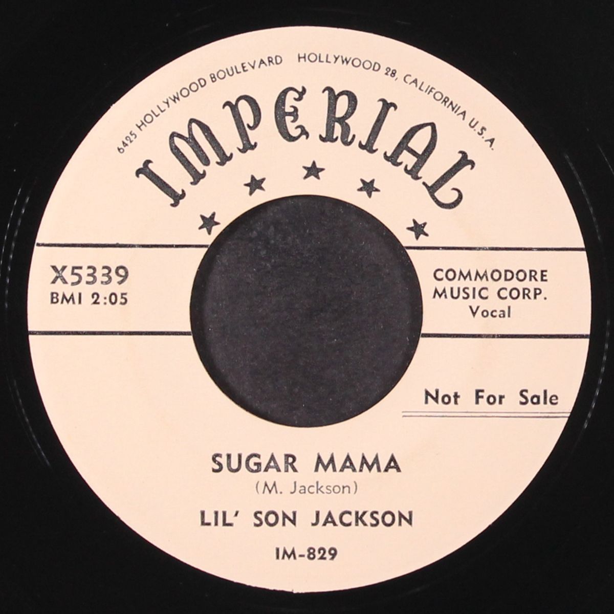 messin' up / sugar mama by LIL' SON JACKSON