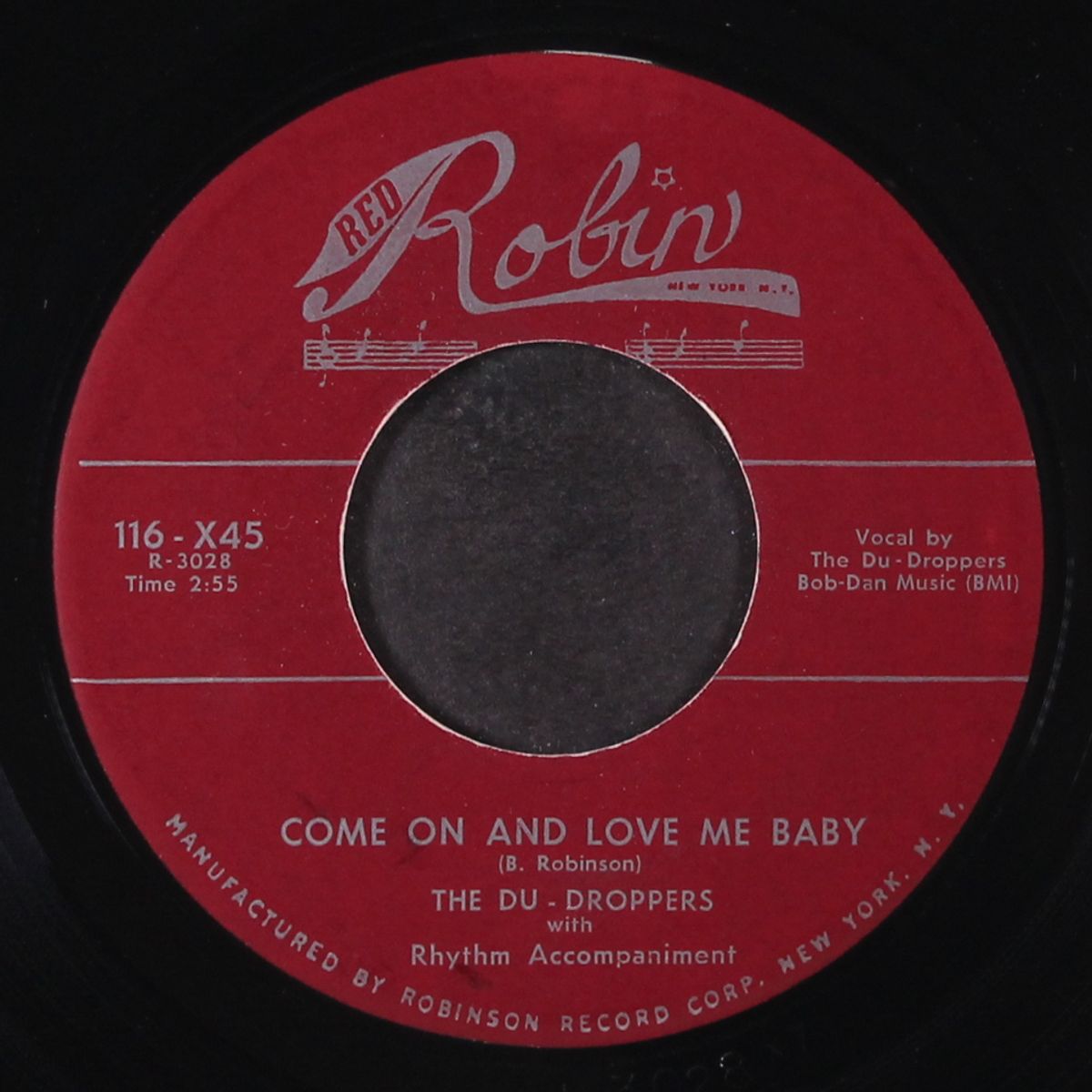 com on and love me baby / go back by DU DROPPERS