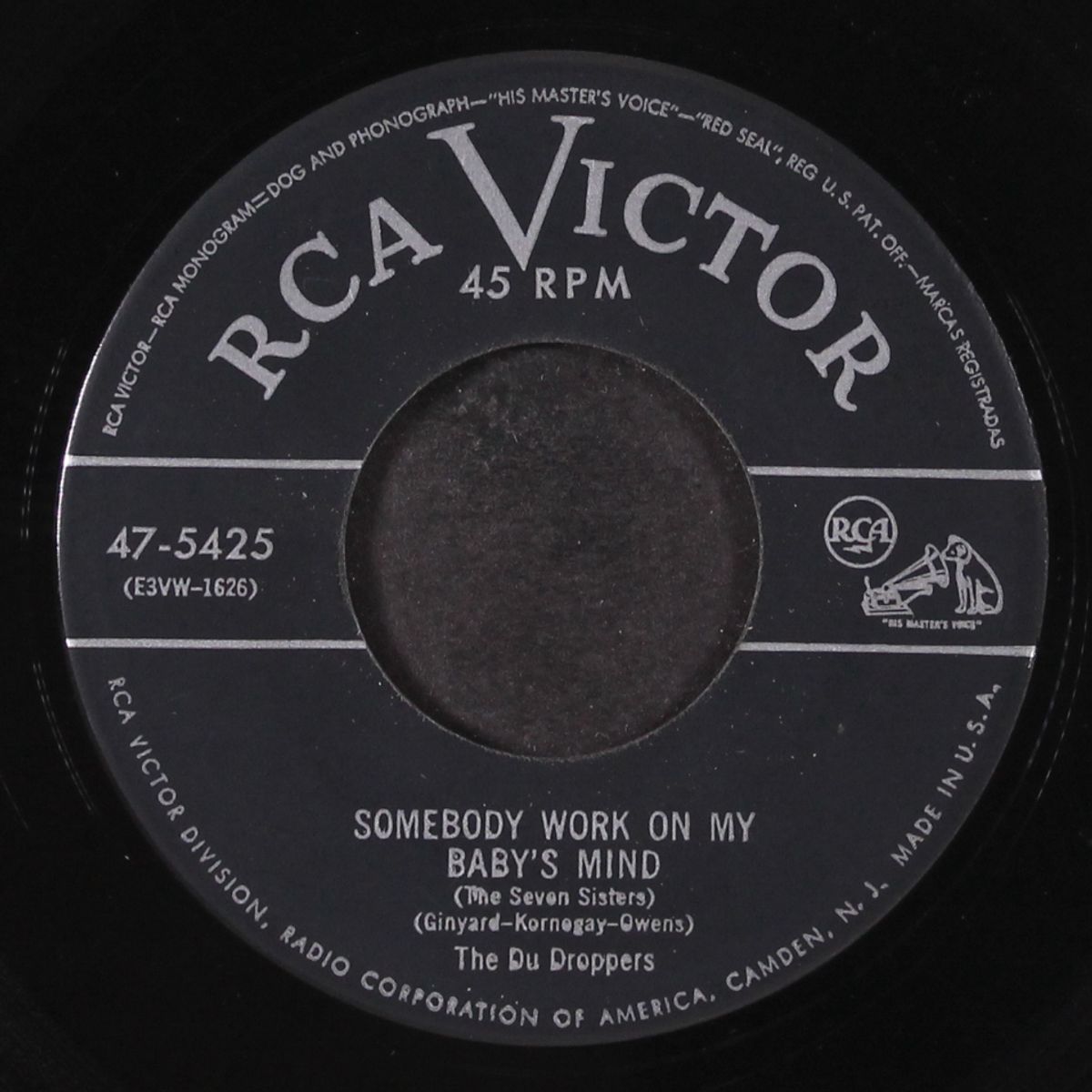 somebody work on my baby's mind / whatever you're doin' by DU DROPPERS