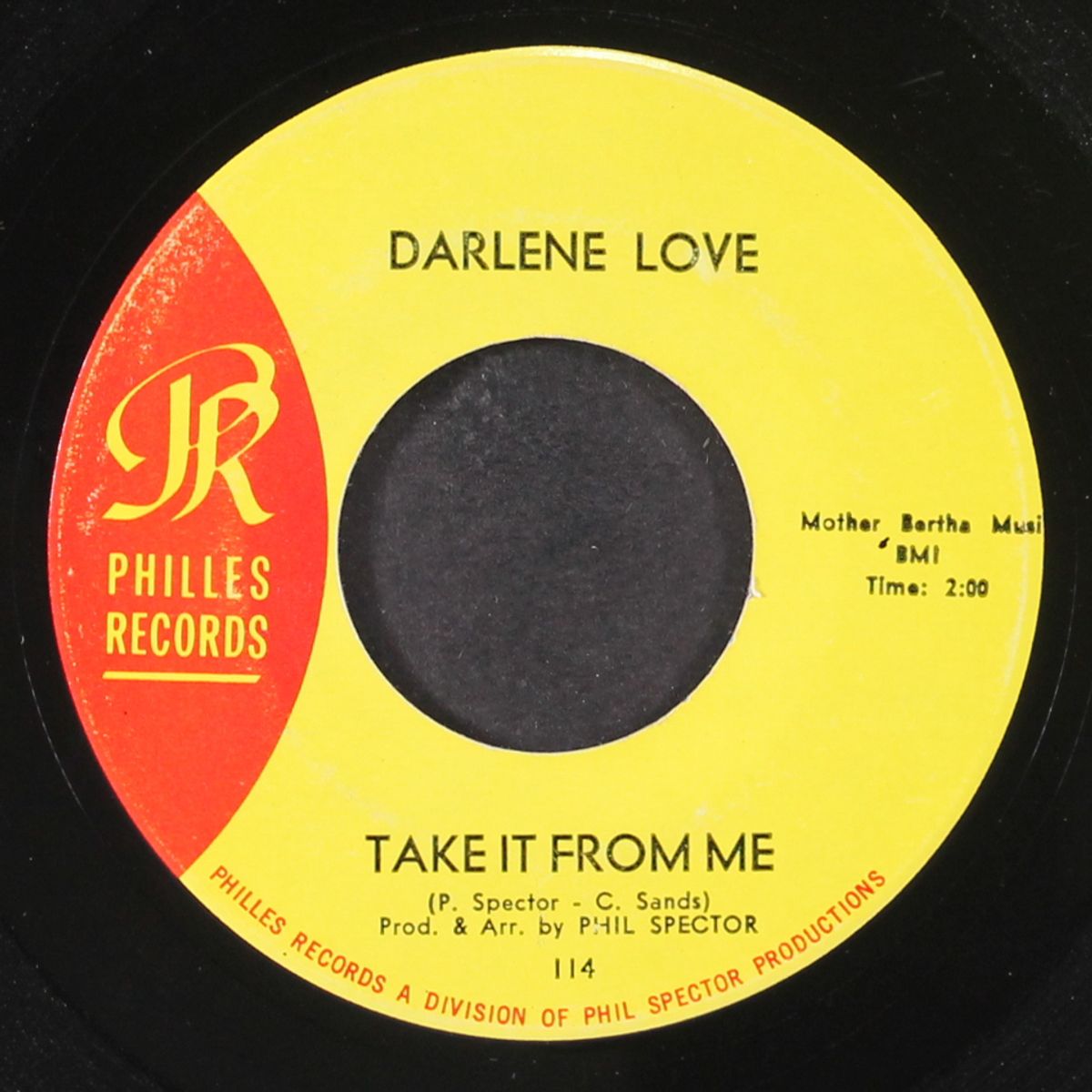 wait til my bobby gets home / take it from me by DARLENE LOVE